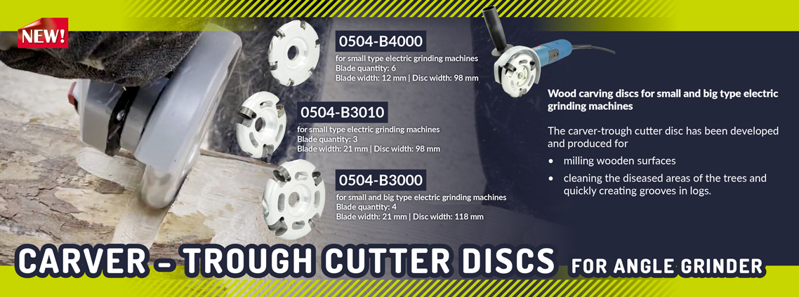 Carver - trough cutter discs  for angle grinder
